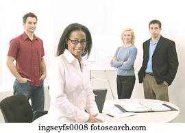 Business People Looking at You