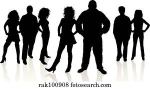 group of young people group of young people