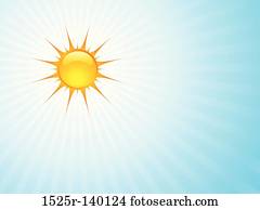 夏, 背景 イラスト rak100219 Fotosearch
