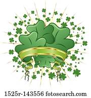 abstratos, st. dia patrick