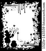 abstratos, st. dia patrick