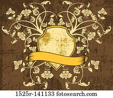 grunge, fundo, vetorial