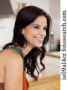 Mid adult woman, portrait