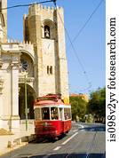bonde, selénio, catedral, lisboa, portugal