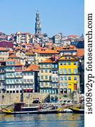 cais, da, ribeira, porto, portugal