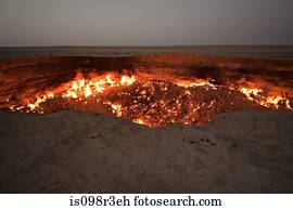 Darvaza gas crater