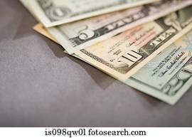 Dollar banknotes