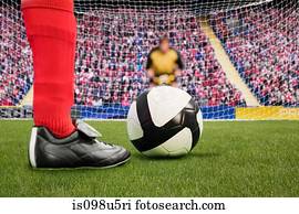 goleiro, antecipar, falta