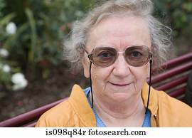 Portrait of a senior woman Portrait of a senior woman