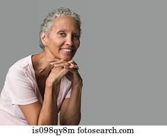 Portrait of a senior woman Portrait of a senior woman