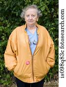 Portrait of a senior woman Portrait of a senior woman