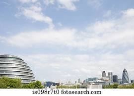 prefeitura, e, cidade londres