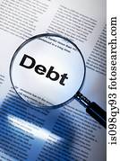 Word debt under magnifying glass