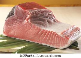 Fillet of raw fish