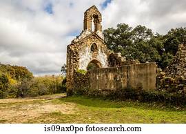 Chapel ruins, Spain