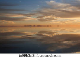 Great Salt Lake, near Promontory, Utah, USA