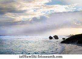 Rugged east coast of Barbados