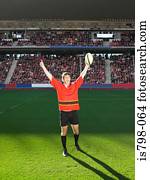 jogador rúgbi, celebrando