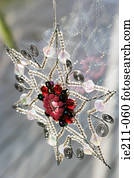 Star shape christmas decoration