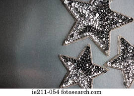 Star shape christmas decorations