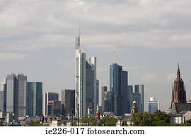 frankfurt, skyline