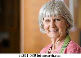 Portrait of a senior woman