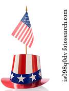 dia independência, chapéu partido