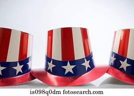 dia independência, chapéus partido