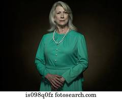 Portrait of a senior woman Portrait of a senior woman