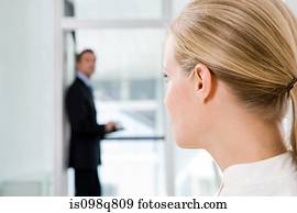 pessoas, escritório