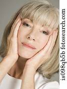 Portrait of a senior woman Portrait of a senior woman