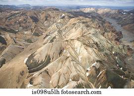 islândia, landmannalaugar, hekla, vulcão