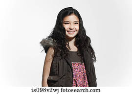 Portrait of a happy girl