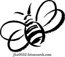 abelha, 2, b&w