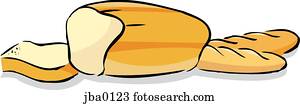 Loaves of bread Stock Illustration | szo0358 | Fotosearch