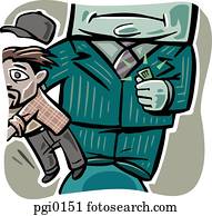 man holding a puppet