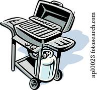 An illustration of a barbeque grill An illustration of a barbeque grill