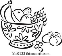 Fruit Bowl Clipart and Stock Illustrations. 1,005 fruit bowl vector EPS