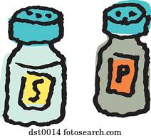 Salt Pepper Shakers Stock Illustration | Our Top 174 Salt Pepper