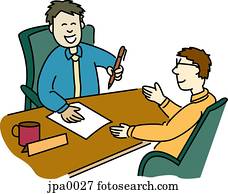 um, homem, assinando, um, contrato, com, um, homem negócios