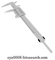 la, 3d, fasons, atspoguļot, dēļ, measuring, ārtausts