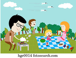 A family picnic