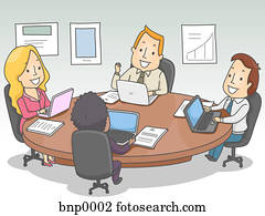 People in a business meeting People in a business meeting