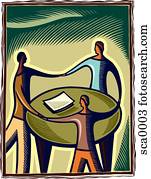 round table round table