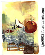 apple orchard apple orchard