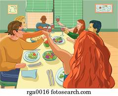 dinner party dinner party