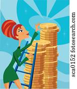 climbing the ladder of success