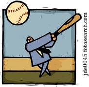 negócio, basebol