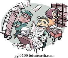 paperless, escritório