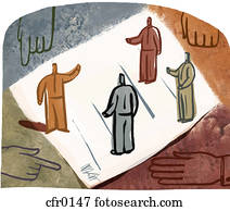 pessoas negócio, negociar, um, contrato